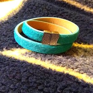 Rustic Cuff Double Wrap Haley